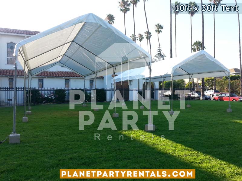 10x30 Party Tents for Church Event on grass