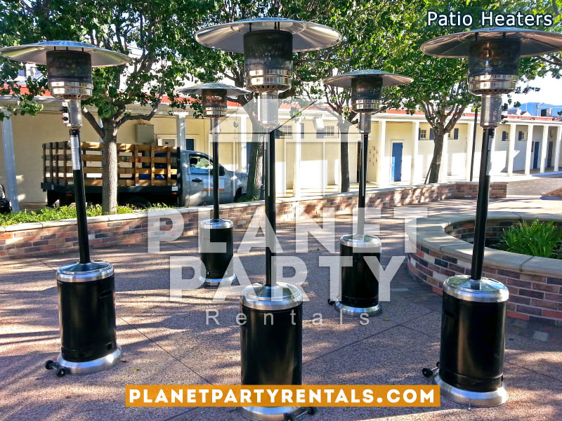 Outdoor Propane Patio Heaters in front of Music Center Los Angeles